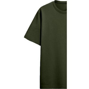 Camiseta de Algodón Orgánico Ecológica Personalizada para Mujer, Cuello Redondo, Manga Corta, Sólida, Transpirable, con Relieve, Corte Regular - Product Image 6