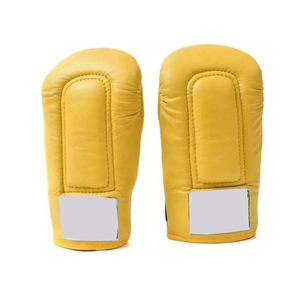 Guantes de cuero para deportes, ejercicio y entrenamiento, correa ajustable para la muñeca, guantes de entrenamiento unisex ligeros y transpirables - Product Image 1