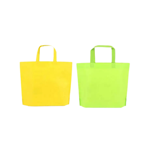 กระเป๋าโท้ทผ้านอนวูฟเวนสำหรับทุกวันมีสายรัดที่ปิดไหล่สบายกระเป๋าเป็นมิตรกับสปันบอนด์ตามสั่งสำหรับการโปรโมทค้าปลีก - Product Image 1