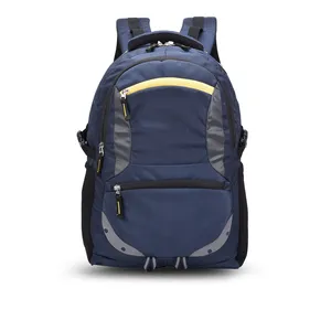 Cheap Lightweight Backpack bags for School Classic custom zippers Water Resistant back pack bags custom blue dyed huge space