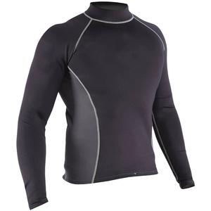 Diseñe su propia marca Camisa de compresión de cuello alto Hombres Top de compresión Hombres Ropa deportiva Gimnasio Fitness Camisa - Product Image 1