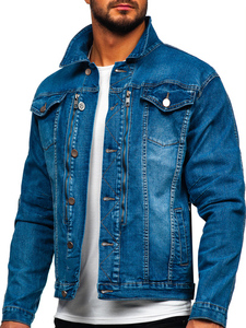 Heavyweight Denim Trucker <b>Jacket</b> Premium Quality Jeans Outerwear Custom Labels Packaging and Bulk Manufacturing Solutions - Product Image 5