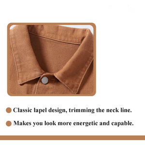 Produit populaire Style unique manches longues respirant col rabattu hommes vestes homme vestes veste pour homme - Product Image 3