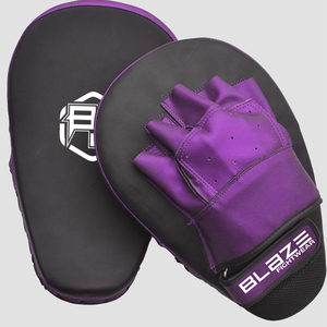 High Quality Genuine Leather Quick Dry Training Gear for MMA Muay Thai <b>Kickboxing</b>-Focus Pads Punch Mitts Boxing <b>Bag</b> BLAZE FIGHT - Product Image 2