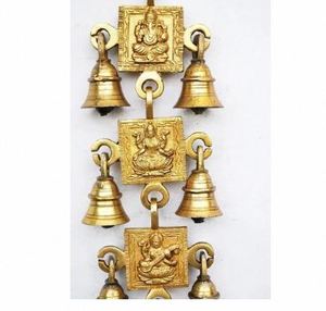 Handmade Brass Hanging Bells <b>Gift</b> At Affordable Price By Supplier Factory price Luxury Brass Hanging Bells Decor - Product Image 4