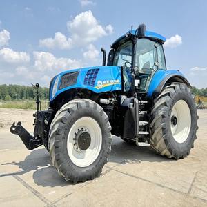 Tracteur agricole multifonctionnel assez usagé New Holland avec de faibles heures en vente New Holland d'occasion bon marché - Product Image 2