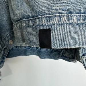 Vêtements d'extérieur surdimensionnés chauds à la mode hommes Original 100% coton moto veste décontractée unisexe rembourré Denim veste - Product Image 5