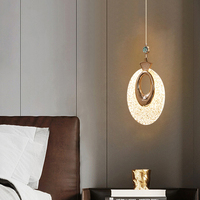 Meilleurs lustres en cristal, luminaires suspendus à LED pour chambre à coucher, salle à manger, cuisine, luminaire LED, décoration intérieure, lustre
