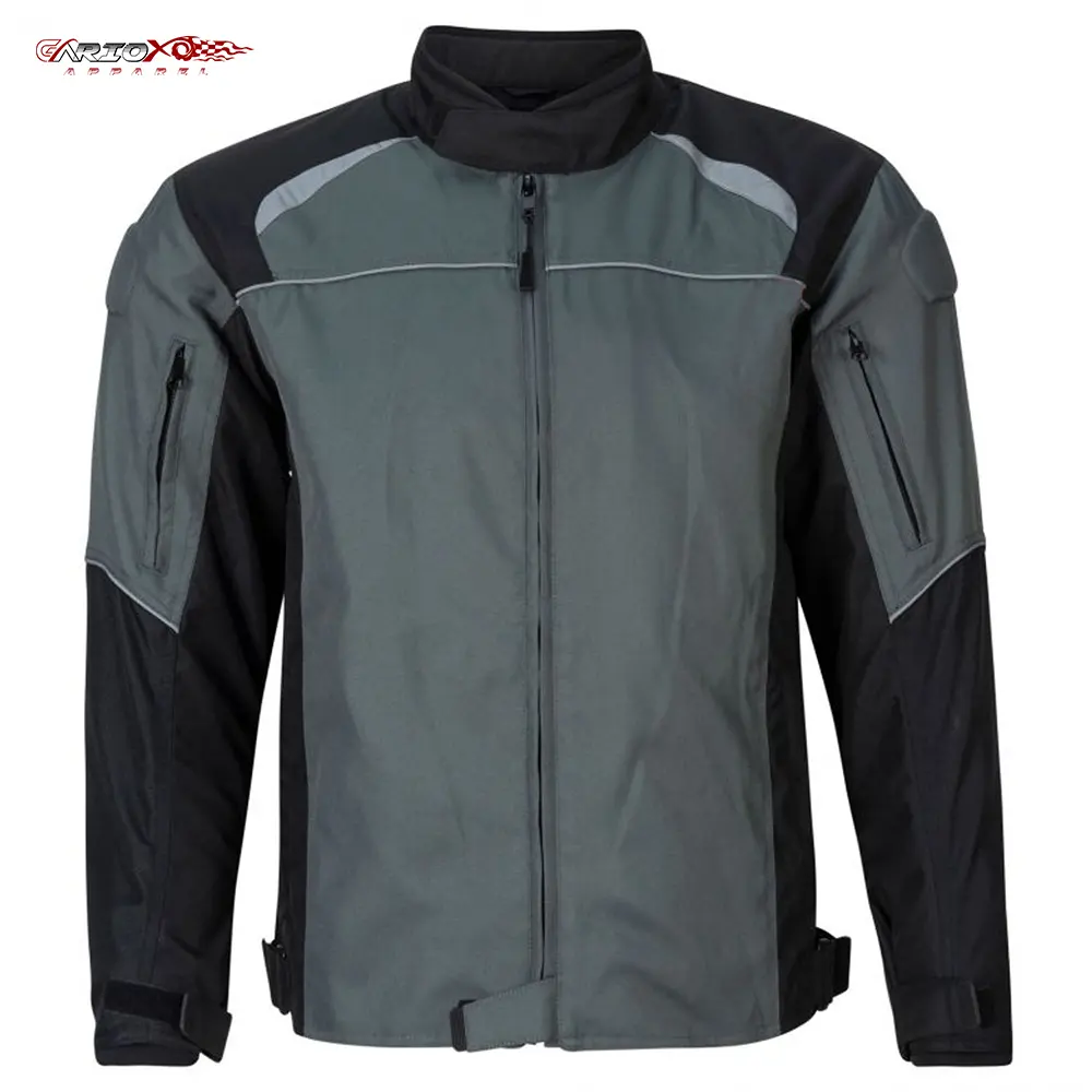 Motorrad-Stryker-Meshjacke erschwinglich CE-Rüstung Schultern Ellbogen Rückseite Mesh-Platten für Luftzug Rücken Protektor Tasche