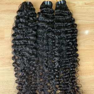 Extensiones de Cabello Remy de Trama Única Euroasiática para Venta al por Mayor, Cabello Natural Vietnamita de Doble Trama, Colores Personalizados VNHL - Product Image 1