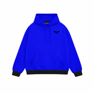Custom 2026 Style <b>Mens</b> <b>Grey</b> Black Color Hoodie Striped Sleeve Pullover Streetwear <b>Sweatshirt</b> with Kangaroo Pocket - Product Image 4