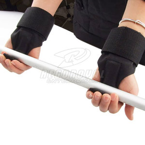 Ganchos de mano para levantamiento de pesas, correas de muñeca de compresión, entrenamiento de agarre manual para levantamiento de pesas y accesorios de gimnasio - Product Image 1
