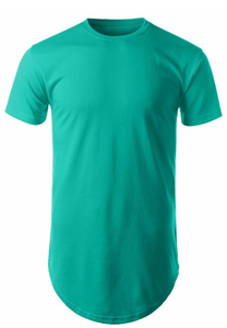 เสื้อยืดสำหรับทั้งชายและหญิงเสื้อยืดฮิปฮอปของผู้ชายทรงหลวมเปิดไหล่ทรงปล่อยเข้ารูปผ้าฝ้าย100% เรียบไซส์ใหญ่พิเศษ - Product Image 6