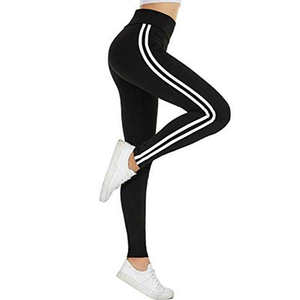 Leggings de yoga pour femmes, pantalon de sport ajusté avec poches latérales en patchwork, taille haute, effet push-up - Product Image 5