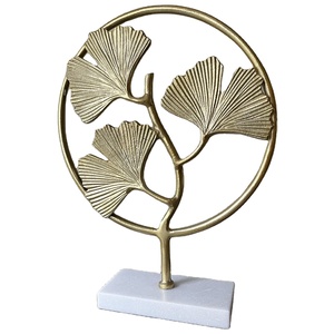 ปลูกต้นไม้ Handmade ประติมากรรมโลหะตกแต่งเดสก์ท็อปประติมากรรมสําหรับตกแต่งบ้านห้องพักโรงแรมร้านอาหารMade in India 2024 - Product Image 1