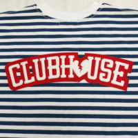 Camiseta BB Personalizada con Parche de Chenilla con la Letra G, Rayas Rojas y Blancas, Camiseta Casual para Hombre, Bordada, Manga Larga, 100% Algodón