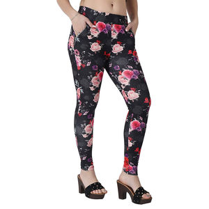 Nouvelle tendance taille haute Fitness Yoga Leggings femmes nouveau Design antibactérien taille haute bout à bout femmes Yoga Sport Leggings OEM - Product Image 3