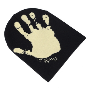 Venta al por mayor Unisex Beanie Sombreros de punto All Over Print Winter Hat Streetwear Skull Caps Skully Hat Custom Logo Jacquard Beanies - Product Image 5