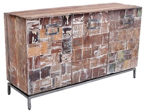 Aparador Moderno de Madera Maciza Ecológica para Comedor, Dormitorio, Sala de Estar, Hotel o Taller, Mueble de Almacenamiento para el Hogar o Apartamento - Product Image 4