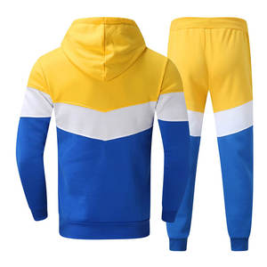 Survêtements à capuche pour hommes les plus vendus, vêtements d'entraînement et de jogging à motif uni de couleur personnalisée pour l'hiver, en vente - Product Image 2
