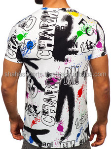 2025เสื้อยืดมาราธอนผ้า100% ผู้ชายผ้าโพลีเอสเตอร์แห้งเร็วแห้งเร็วสำหรับวิ่ง - Product Image 3