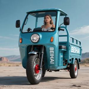 Frais en stock 60v Tricycle de ramassage de cargaison électrique fourni par l'usine-Transport de livraison à forte capacité de charge prêt à expédier - Product Image 1
