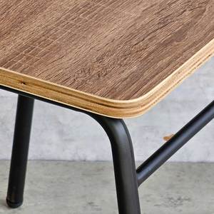 Minimilist Plywood Wood Backrest <b>Dining</b> <b>Chair</b> with Steel Frame and Electrostatic Painted Finish GCF195 - Product Image 4