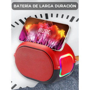 Portable <b>Wireless</b> Rechargeable Bluetooth <b>Speaker</b> with FM Radio - Assorted Colors - Product Image 3