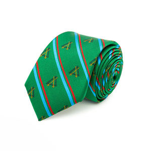 Corbata Masónica Elegante de Seda Negra Suave, Diseño Formal Cómodo, Ideal para Ceremonias de Logia, Eventos Rituales, Reuniones y Uso Especial - Product Image 3