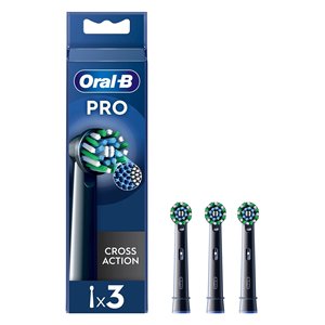 แปรงสีฟันแบบเปลี่ยนหัว CROSS ACTION <span class=keywords><strong>Pro</strong></span> สีดำ (3 ชิ้น) - Product Image 3