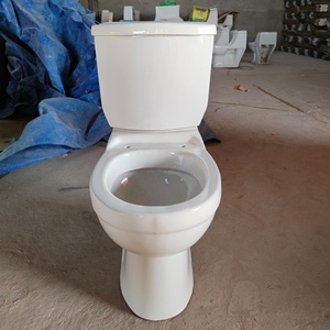 Gốm Hai Mảnh P/S-Bẫy Thiết Bị Vệ Sinh Kép Tuôn Ra Tủ Nước Với Side Đỏ Bừng Sứ Phòng Tắm Aqua Pan WC Commode - Product Image 2