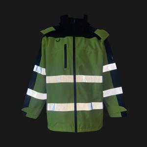 Veste de sécurité Oxford haute visibilité imperméable 300D personnalisée vestes de travail personnalisées avec vêtements de travail de sécurité réfléchissants étanches à l'eau - Product Image 3