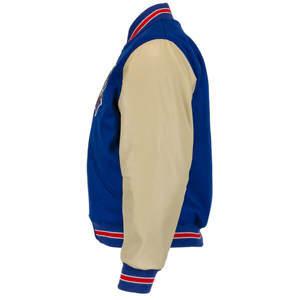 Béisbol manga de cuero estilo callejero abrigos letra bordada rompevientos Hip Hop suelta Casual lana Letterman chaquetas - Product Image 3