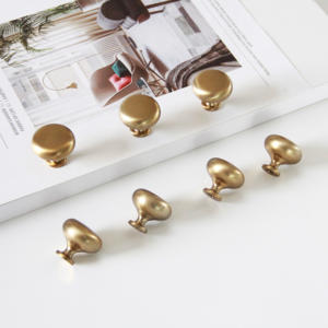 Poignée de meuble élégante et durable en alliage de zinc, bouton rond traditionnel, installation facile, idéale pour armoires et meubles de jardin - Product Image 2