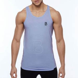 Camiseta sin mangas de algodón de alta calidad de verano OEM para hombre, camiseta sin mangas para gimnasio para hombre, camiseta sin mangas de talla grande para hombre - Product Image 1