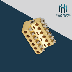 Conector de Terminal de Enlace Neutro de Latón de Precisión, Bloque de Distribución Eléctrica de Alta Calidad para Gabinetes de Control Industrial - Product Image 4