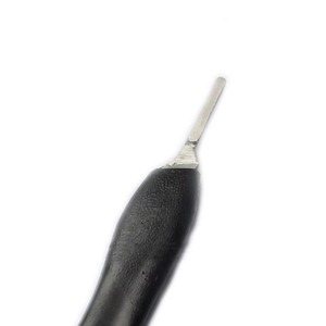 Manche de scalpel chirurgical robuste en acier inoxydable, instrument médical réutilisable pour la chirurgie orthopédique, vétérinaire et générale - Product Image 3