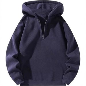 Trendy <b>Men's</b> Winter <b>Hoodies</b> Custom 100% Cotton Fleece High Quality Full <b>Black</b> Stylish Breathable Zipper Design Low Price - Product Image 1