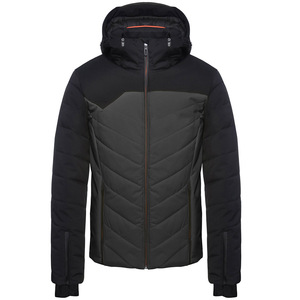 2025 mode extérieur vers le bas hiver chiffons coupe-vent haute qualité hommes rembourré noir bouffant veste - Product Image 1