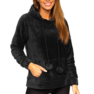 Nouvelle mode 2025 sweats à capuche personnalisés de qualité supérieure tricotés en usine à bas prix sweats à capuche pour femmes respirant coupe ample sweat à capuche à fermeture éclair - Product Image 1