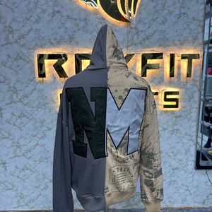 Top Qualité Logo Privé Le Plus Demandé Fermeture Éclair À Capuche Puff Imprimé Fabriqué En Usine Pas Cher Prix Hoodies Hommes Hommes Hoodies - Product Image 6
