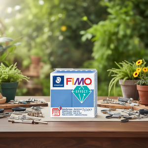 STAEDTLER Fimo Effect Blau Metallic Paquete de 6 piezas - Herramientas y suministros para manualidades - Product Image 3