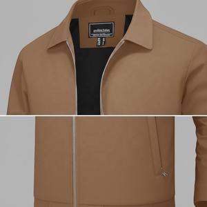 Veste coupe-vent pour homme, personnalisée OEM, imperméable, légère, décontractée, pour l'extérieur - Product Image 2