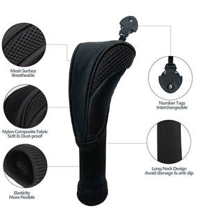 Housse de protection pour tête de club de golf, matériau léger et durable, adapté à l'entraînement et au jeu, conception facile à utiliser - Product Image 3