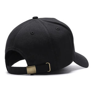 Gorra de béisbol de 5 paneles de alta calidad, gorra deportiva bordada impermeable al por mayor personalizada, negra para hombres y mujeres, bordado a mano al aire libre - Product Image 3