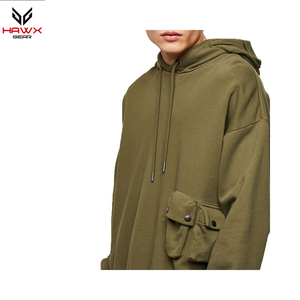 Sudaderas con Capucha Bordadas Ligeras de Secado Rápido para Hombre al por Mayor ODM, Estampado de Moda, Tela Polar para Invierno, con Capucha Sólida - Product Image 5