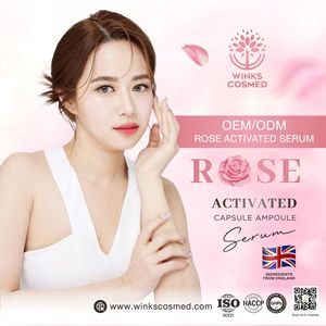 Suero Facial Iluminador con Niacinamida y Rosa Tudor, 30 ml, Hidratante, Reafirmante y Nutritivo, OEM ODM - Product Image 4