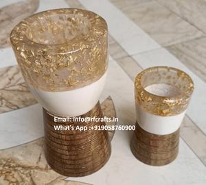 Brûleur Bakhoor de luxe en résine et bois Medkhan Mubkhar pour cérémonies religieuses - Product Image 4