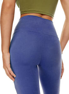 Superventas ODM pantalones acampanados con cintura elástica estilo invierno a media cintura a un precio razonable - Product Image 6