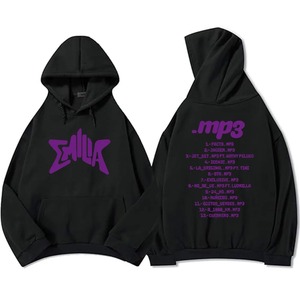 Sudaderas con capucha cómodas de manga larga para hombre, sudaderas de punto impermeables antiretráctiles de estilo Hip Hop con patrón sólido, ropa de calle - Product Image 5